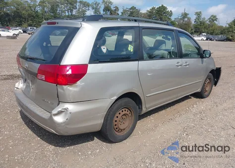 2004 Toyota Sienna Ce from USA, damaged, VIN 5TDZA23C44S177935